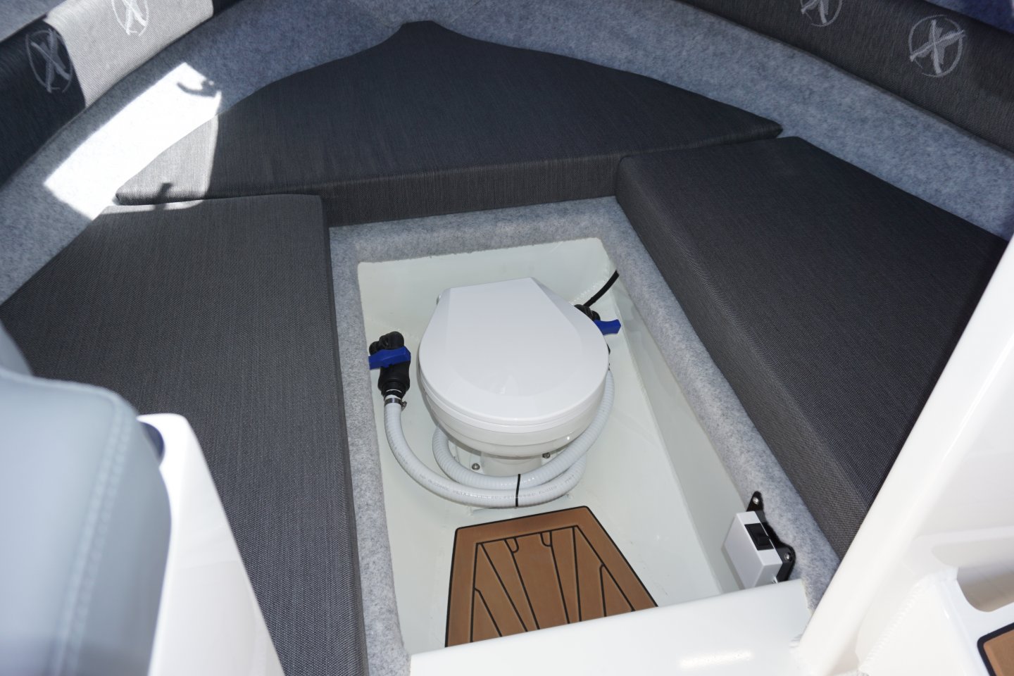 forward cabin electric toilet