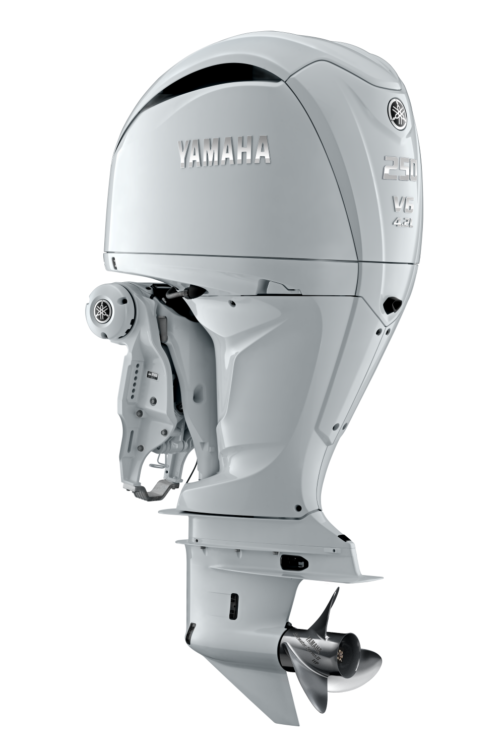 Yamaha F250 V6 Offshore (white)